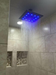 LED shower light