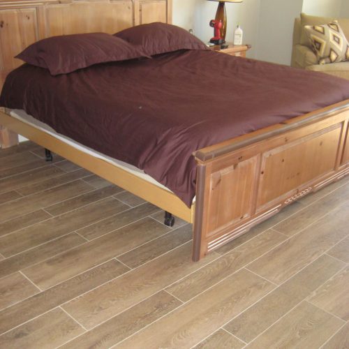 Tile That Looks Like Wood In Bedroom